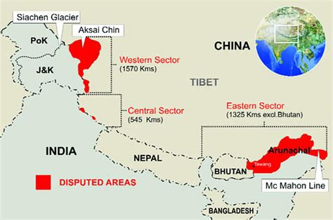 which country takes up more land area china or india
